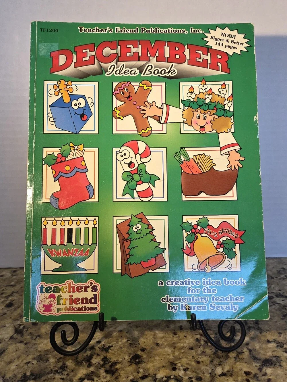 December Idea Book A Creative Idea Book Teacher Friends Vtg Printable Holiday